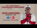 Reds 1935 throwback uniform