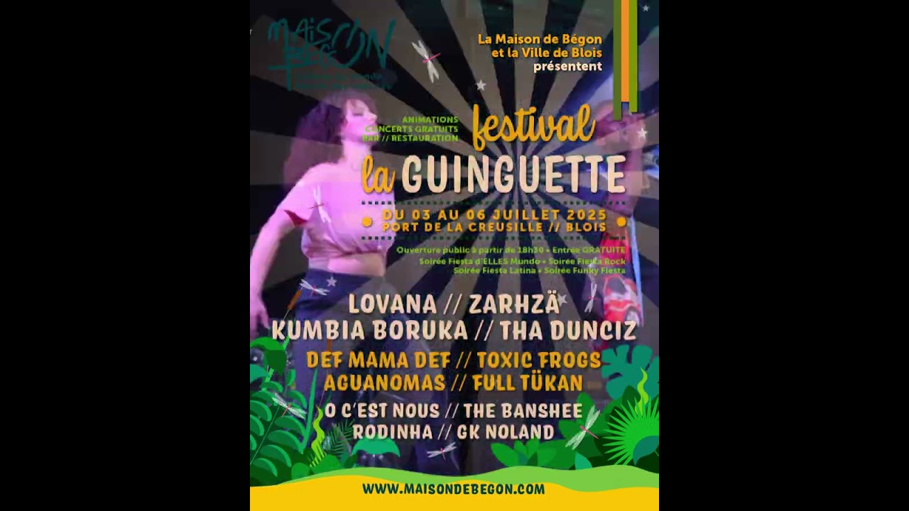 La Guinguette 2025 de Blois est là ! 🎵🎺🎸😎