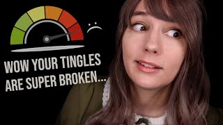 ASMR 📝 ARE YOUR TINGLES WEAK? TAKE THIS TINGLE STRENGTH TEST 📝