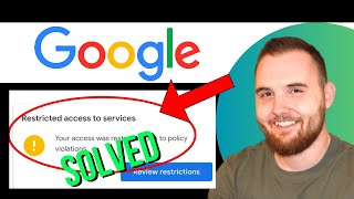 How to Fix Your Access Is Restricted Your Account Can't Access Most Google Services (Step By Step)