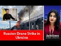 Russian Drone Strike Hits Ukraine