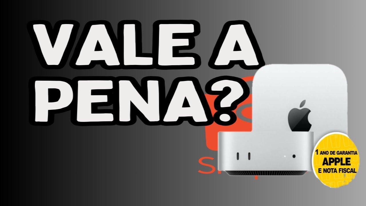 Mac Mini M4 Apple 8256GB, 16256GB E 16512GB Novo Original Lacrado com Nota Fiscal