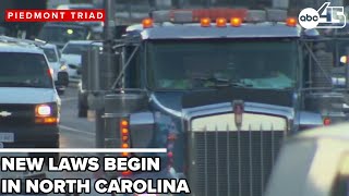 New North Carolina laws going into effect July 1