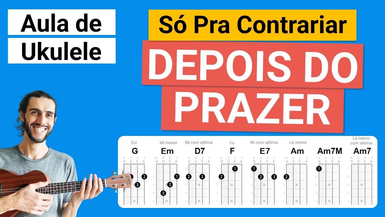 DEPOIS DO PRAZER (Só Pra Contrariar) SPC | Como tocar no Ukulele - YouTube