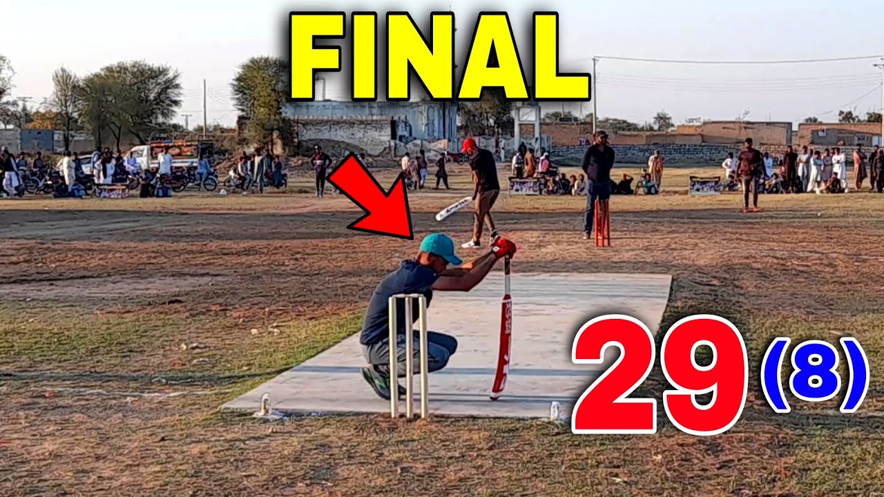 FINAL MATCH 29 RUNS CHASED JUST 8 BALLS MOST THRILLING MATCH IN CRICKET ...
