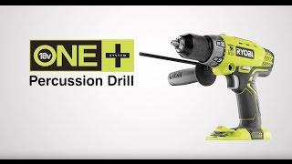 Ryobi ONE+ 18V Cordless Percussion Drill Introduction Video