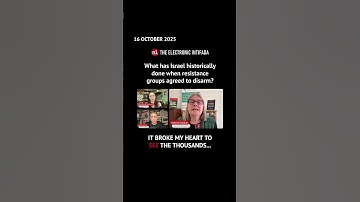 What has Israel historically done when resistance groups agreed to disarm?