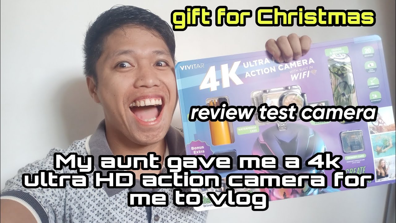 4k ultra HD action camera test review YouTube