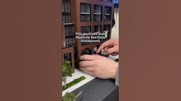 POV: You Create Architectural Scale Models For Real Estate Developments✨ #architecture