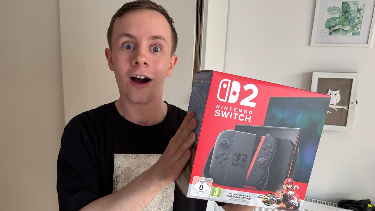 Jeg har fået den nye Nintendo Switch 2￼