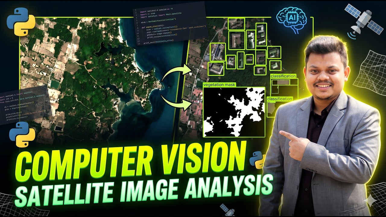 Computer Vision | Analyzing Satellite Images using Python- 1st class ...