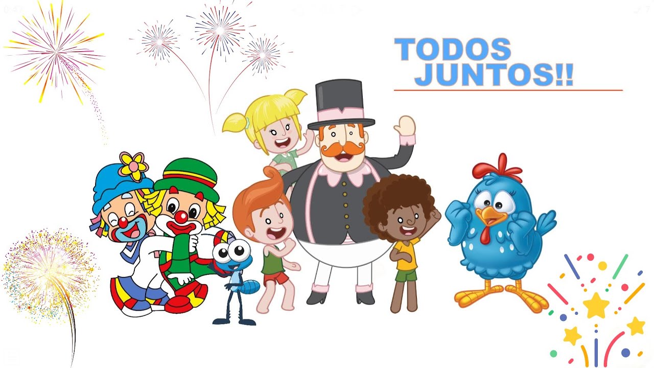 GALINHA PINTADINHA, MUNDO BITA, BOB ZOOM E PATATI PATATA. Jogos infantis!