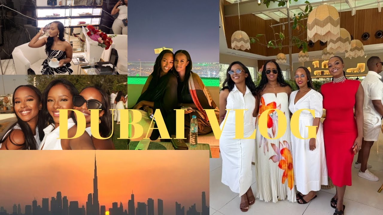 Dubai Girls Trip part 1 | Shopping sprees, birthday brunch vibes & a little mukbang moment 
