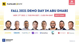 Flat6Labs - Fall 2021 Abu Dhabi Demo Day