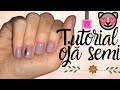 TUTORIAL | MANICHIURA CU OJA SEMIPERMANENTA ACASA | Cum sa iti faci manichiura acasa pas cu pas |