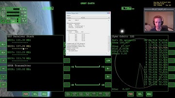 Orbiter 2010 - [Part 6] Absolute Beginner Guide - Rendezvous / Sync Orbit MFD 1