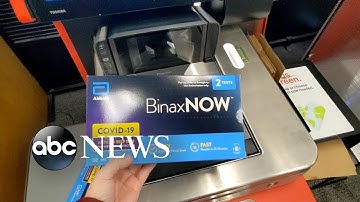 Stores limiting sales of COVID tests amid high demand  l GMA