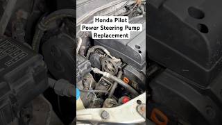 Honda Pilot Power Steering Pump Replacement using @apremiumcom parts #honda #cars #automotive #diy