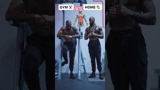 Gym Vs Home Ab Exercises #abs #shorts