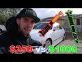 Comparing $250 vs $1000 Coilovers