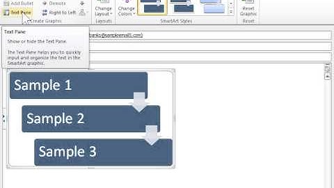 Outlook 2010 Show or Hide the Text Pane