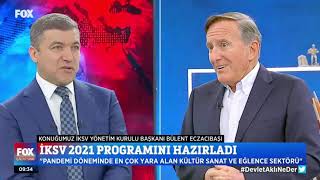 Bülent Eczacıbaşı, Fox TV'de Çalar Saat programının konuğu oldu