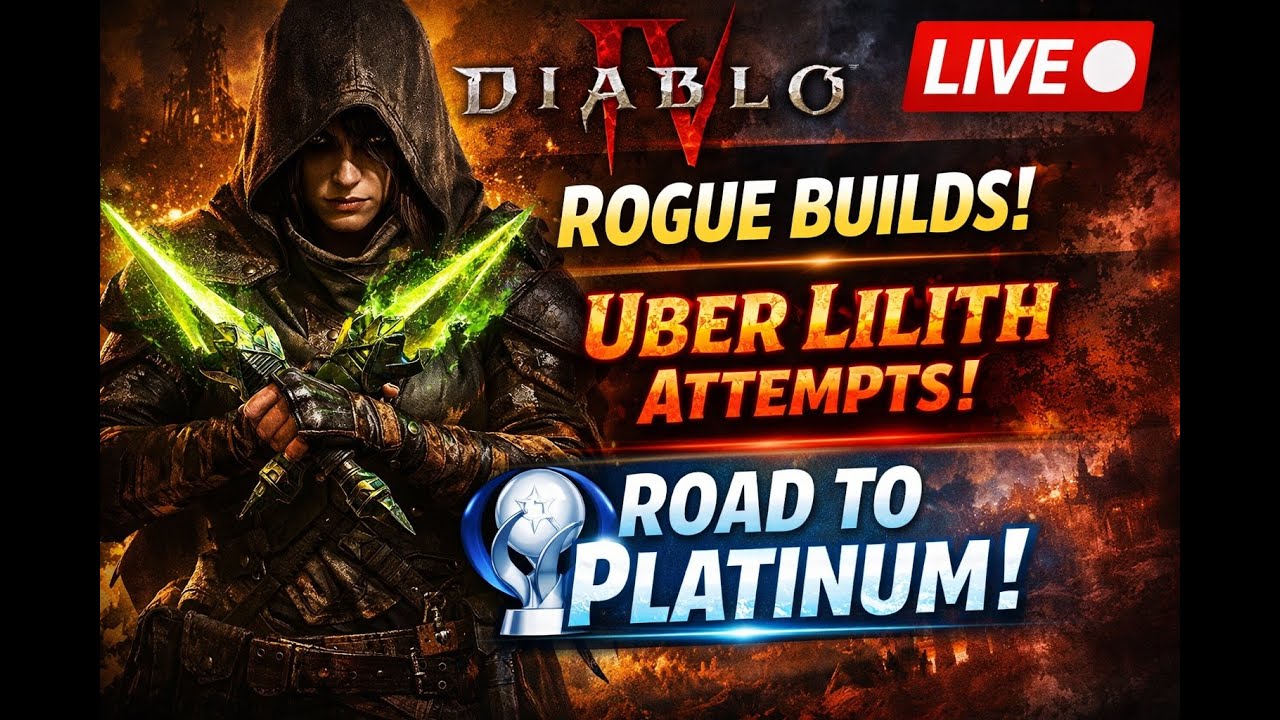 DIABLO 4 LIVE 🔥 Level 42 Rogue Twisting Blades | Momentum Build | Hard ...