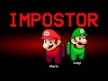 Among Us but Super Mario and Luigi are the Impostors