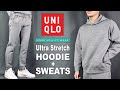 UNIQLO Ultra Stretch Dry Sweat Pullover Hoodie + Sweat Pants REVIEW