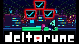 Where To Find All Blue Checkmarks For The Hacker - Deltarune Chapter 2