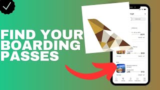 Where to find your boarding passes in the Etihad Airways app? screenshot 4