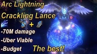 [3.22] Arc Lightning + Crackling Lance build (70M Damage! ) - Path of Exile