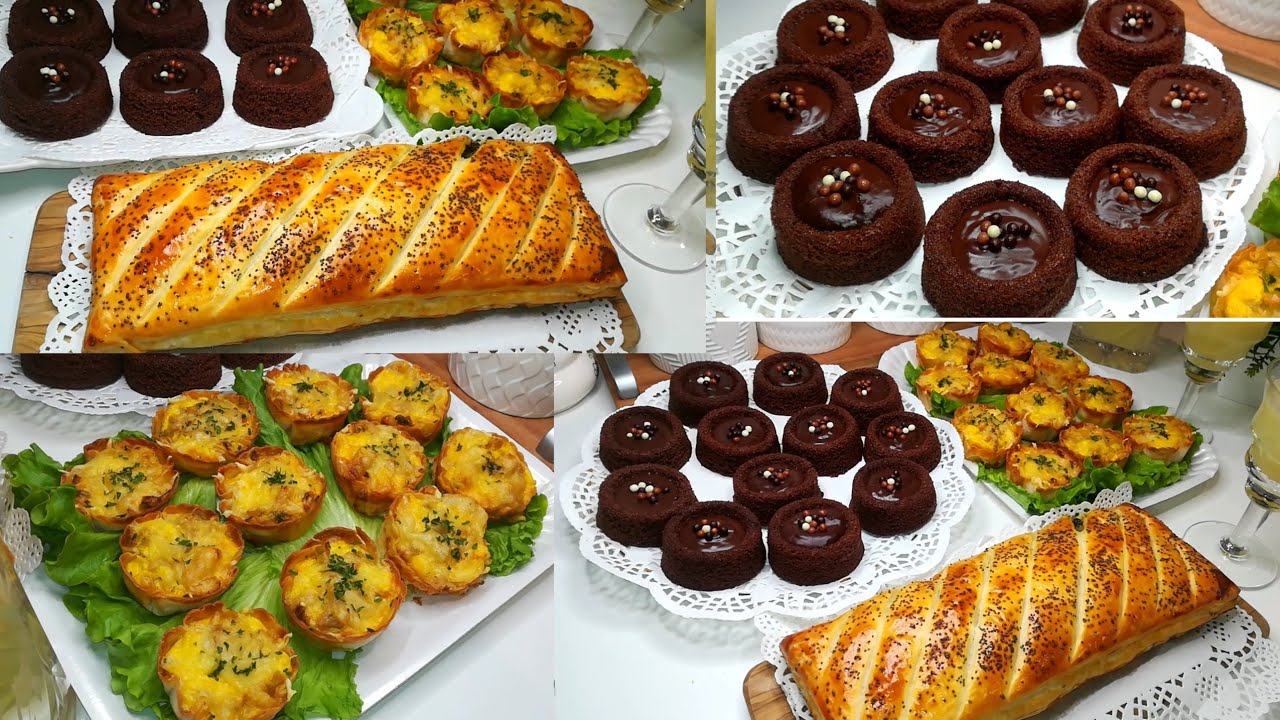 كلشي ساهل سريع وفي المتناول وفي رمشة عين،بسبوسة الشوكولاتة،ميني كيش بدون عجين،فطيرة بحشوة معلكة