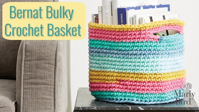 Crochet Pattern-The Aggie Basket — Meghan Makes Do