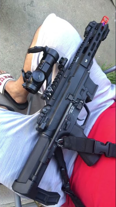 Early morning target practice airsoft KWA MOD .2