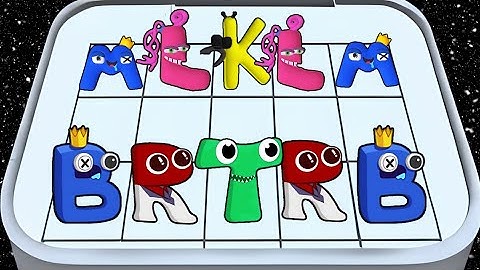 Merge Alphabet Lore Vs Merge Alphabet Master Monster Battle Max Level Gameplay