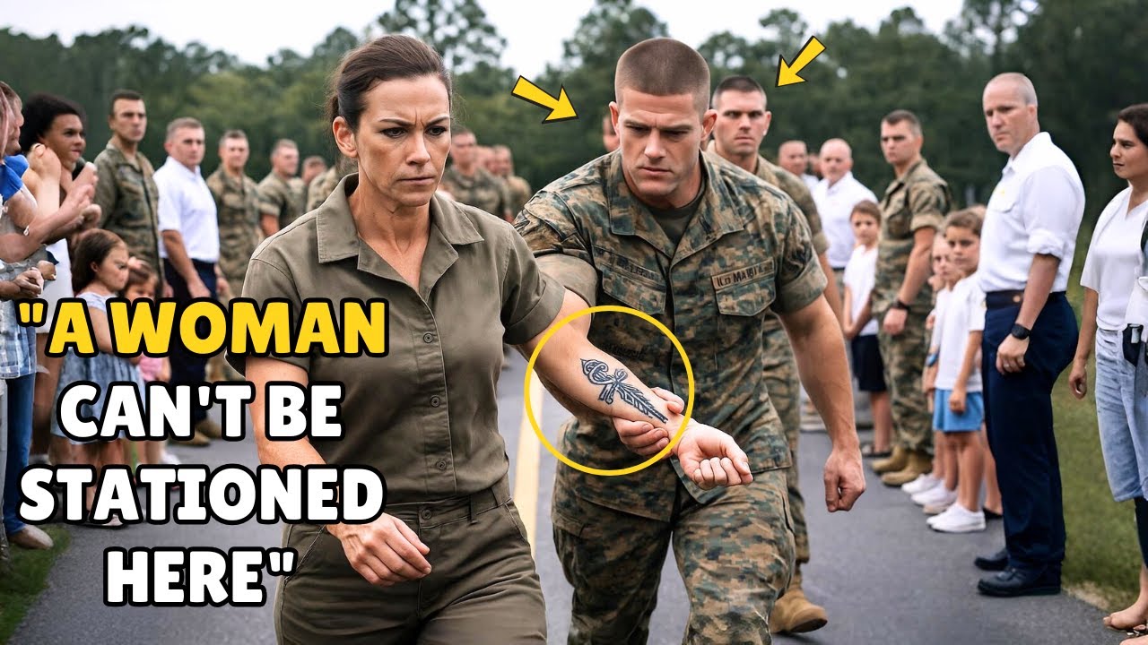 She came for her son’s graduation — until a Marine Corps Captain saw her tattoo and froze