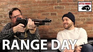 Full Auto Firing Thompson Vs. Sten