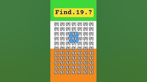 Find.19.? #quiz #riddlejourney #quiztime #braintestsolution #challenge#ingles#gk#gkmath #brainteaser