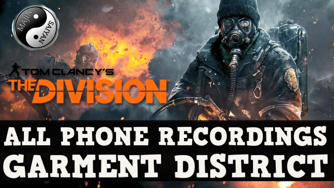 The Division All Phone Recording Locations Garment District
