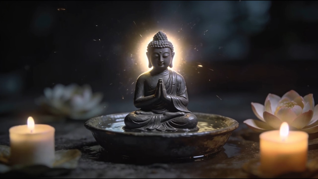 Deep Meditation Music for Stress Relief, Inner Peace & Positive Energy | Relax Mind Body Sleep Study