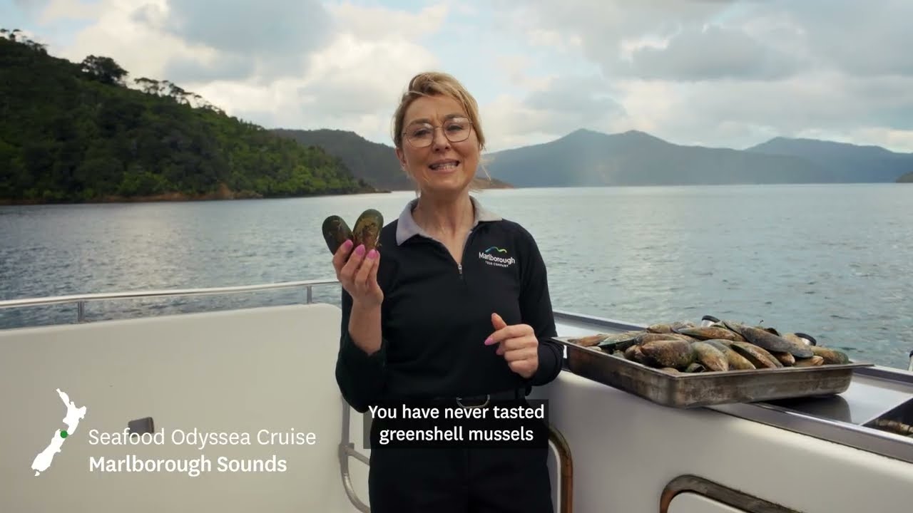 Odyssea Cruises invites you to dine on our uniquely green mussels!