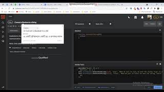 convert a boolean to string