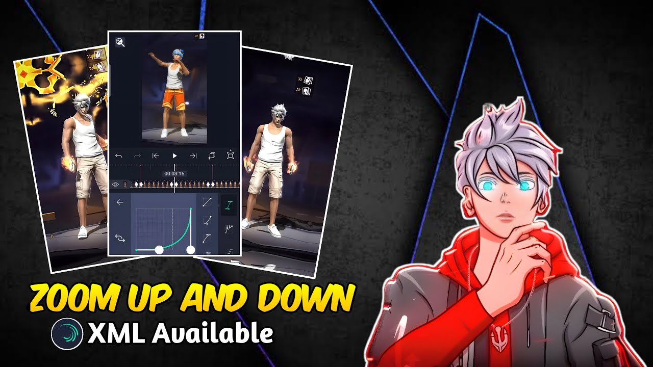 How To Make Zoom Up And Down Like Duranto Official | Zoom up and Down In Alight Motion | Tutorial |