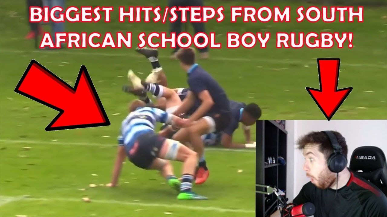 BRITISH RUGBY PLAYER REACTS TO SOUTH AFRICAN SCHOOL BOY BIGGEST HITS ...