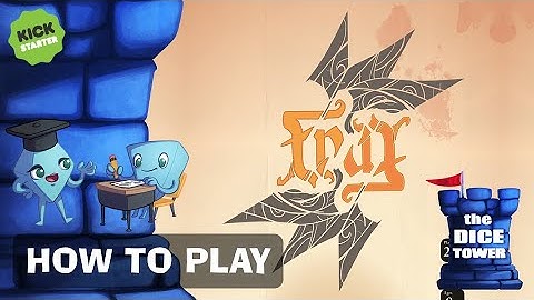 Fray Card Game - A Kickstarter How to Play with Stella & Tarrant.
