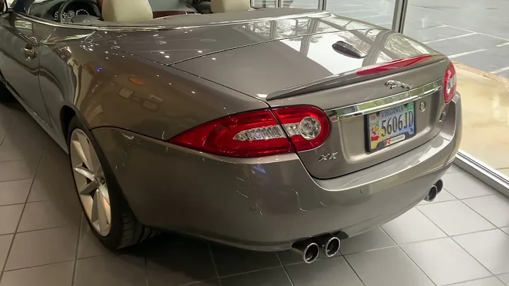 2010 Jaguar XKR Convertible Cold Start
