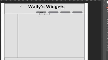 How to Create a wireframe in photoshop   photoshop tutorial
