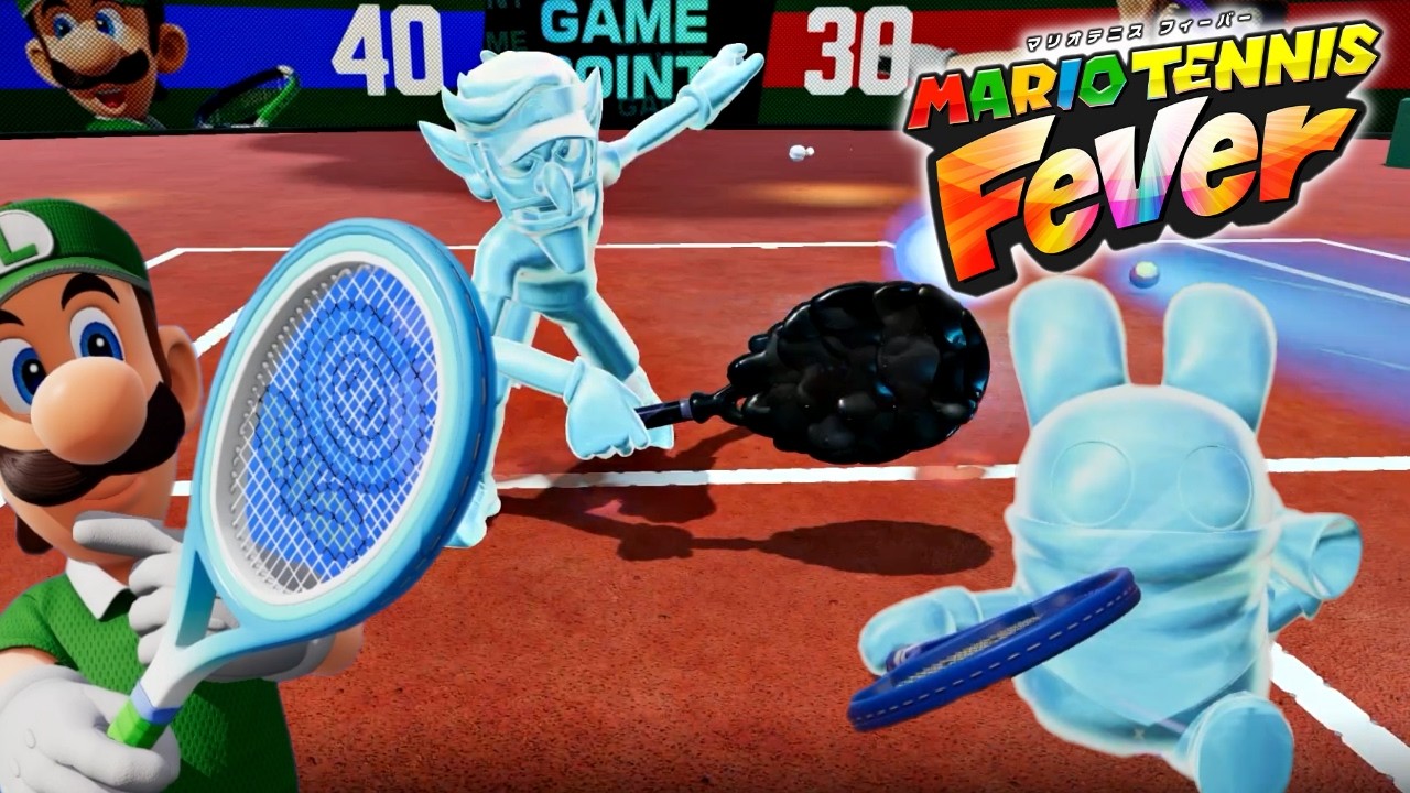 これがテニスの闘いですか？『マリオテニス フィーバー』