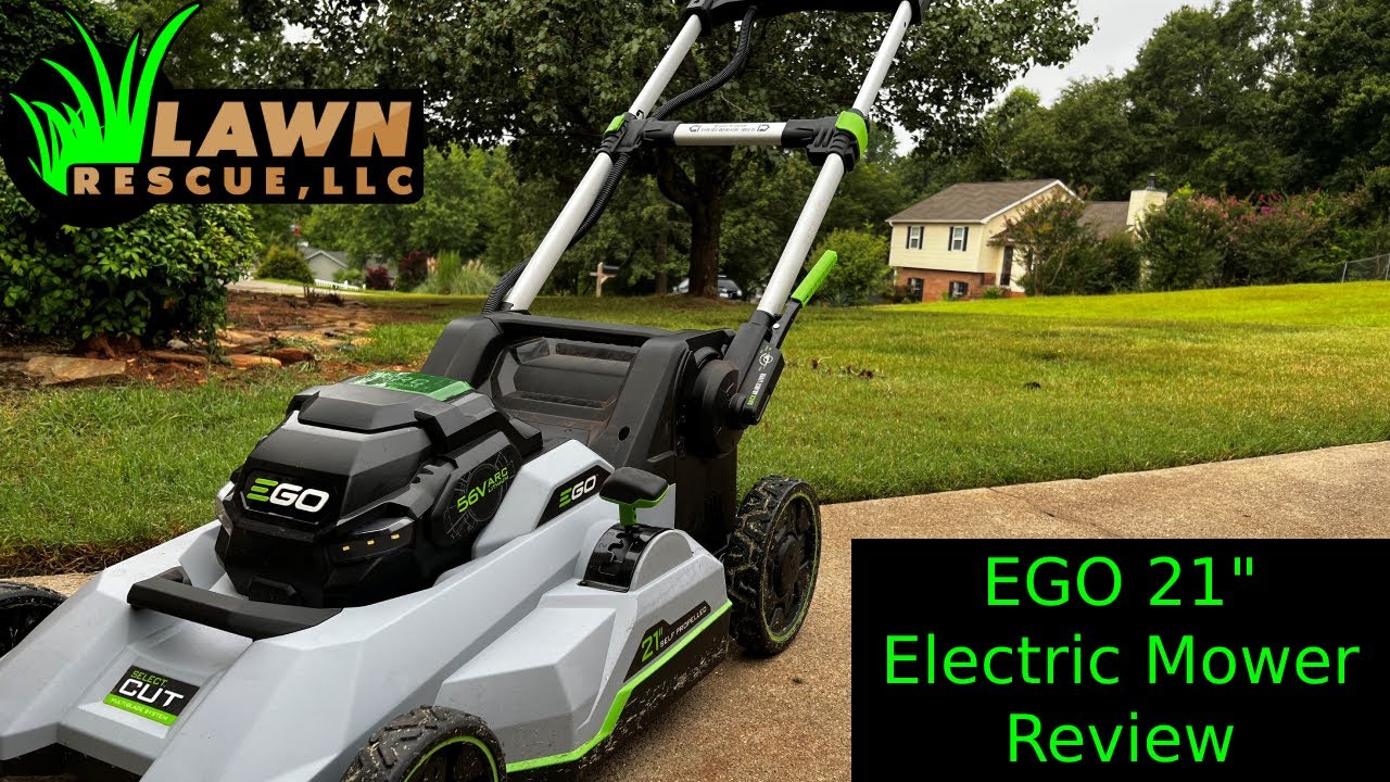 EGO 21" Electric Mower With Select Cut YouTube